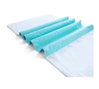 Alèses de lit lavables avec rabats de maintien - Lot de 2