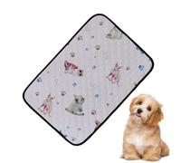 Alèses lavables pour chien - Tapis Absorbant Urinaire - Protection Absorbante et Réutilisable pour Urine d'Animal | Pour Caisse Cage Sol Voyage Lapin Chiot Chat Âgé Chat Et Races De Taille Moyenne À