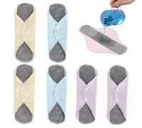 Alèses pour humains,Tapis réutilisable antidérapant | Lot de 6 Alèses Protectrices,pour Personnes Âgées, Usage Domicile, Hôpital, Camping, Voyage, Fauteuil Roulant, Canapé,