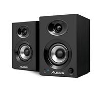 Alesis Elevate 3 MKII - Paire d'Enceintes PC Actives pour Monitoring Studio, Montage Vidéo, Gaming, Musique ou pour les Brancher à Votre Piano Numérique ou Clavier Maître