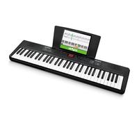 Alesis Melody 61 Piano Numérique 61 Touches pour Débutants avec Haut-Parleurs, Pupitre pour Partition ou Tablette, 300 Sons et des Leçons de Musique