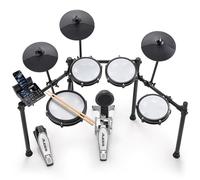 Alesis Nitro Max Kit - Batterie Électronique Compacte avec Peaux Maillées Silencieuses, Caisse Claire Double Zone 10", Bluetooth, +440 Sons BFD, Drumeo, USB MIDI, Pédale de Grosse Caisse