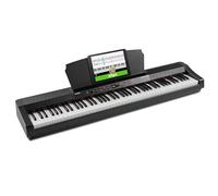 Alesis Prestige Artist - Piano numérique 88 touches de taille authentique à mécanique graduée à marteaux, 30 sons de clavier piano et enceintes