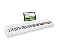 Alesis Recital Piano Numérique 88 Touches Semi-Lestées, Blanc