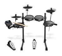 Alesis Turbo Mesh Kit - Batterie Électronique 7 Pièces en Peau Maillée avec Rack en Acier Ultra-Résistant, 100 Sons, 30 Morceaux à Accompagner, Câbles de Connexion, Baguettes et e Batterie