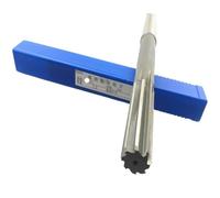 Alésoir à queue conique Morse H7 HSS 12-40 mm, for l'expansion des trous de mandrin de machine-outil et la coupe de précision(14mm H7)