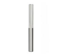Alésoir à rainure hélicoïdale revêtu de carbure, alésoir à cannelure droite, tolérance H7, outil CNC(Silver,3.4mm)