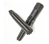 Alésoir conique à bords rugueux en acier, Paquet de 2 alésoirs coniques Morse manuels en acier allié, bords fins et rugueux, plusieurs tailles(MT2)