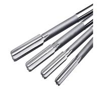 Alésoir de fraisage à queue droite Alésoir H7 for machine, mandrin à queue droite HSS, fraisage, 6 dents, diamètre de coupe D2 mm à D20 mm, fond plat allongé de 2,5 mm, longueur 8(11mm)
