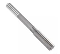 Alésoir de mandrin HSS 18 mm Tolérance H7 avec 6 cannelures droites Outil de travail des métaux industriel pour alésage de précision Aluminium Fonte Cuivre Magnésium Alliages Plastiques Bois