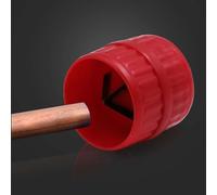 Alésoir de tuyau intérieur et extérieur pour tuyaux en plastique et cuivre souple de 5 à 38 mm avec lame en acier trempé pour tuyaux en métal et PVC