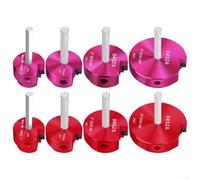 Alésoir de tuyau léger en alliage d'aluminium pour une conduite de vidange précise et une extension de tuyau d'eau, design compact et portable adapté pour les tailles de 2,5 cm, 3,8 cm, 5,1 cm, 7,6 cm