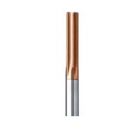 Alésoir En Carbure HRC60 À Rainure Droite, Tolérance 4/6F H7, Coupe-métal Acier Trempé, Trou Intérieur CNC, 2mm ~ 6.9mm, 1 Pièce(4.6x25x50-4F)
