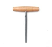 Alésoir ergonomique pour réparation de violon avec poignée en bois | Design conique, fonctionnement à haute vitesse, perforation lisse, taille précise, outil de réparation professionnel