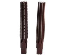 Alésoir machine, HSS MT3 Taper Fine/Rough Alésoir Cutter Tool Set Tige droite, 2pcs