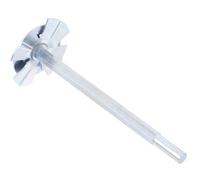 Alésoir Manuel pour Raccords Pvc, Coupe Intérieur Hss Argenté | Outil de Plomberie pour Socket, Projets Diy, Retire les Morceaux Cassés du Hub, Facile à Utiliser