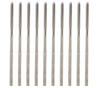 Alésoir rapide en acier 1,8 mm 10pcs | Outil de coupe précis de tolérance H7 | Tige droite entièrement broyée pour métal/plastique/bois | Alésoirs à haute machine