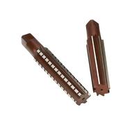 Alésoirs rugueux et fins 2 pièces, alésoir conique MT0/1/2/3/4/MT5 Mohs, jeu d'alésoirs manuels résistants à l'abrasion for le fraisage de précision(4)