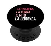 Alessandra La Donna Il Mito La Leggenda Festa di Compleanno PopSockets PopGrip Adhésif