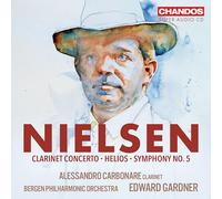 Alessandro Carbonare – Nielsen: Helios, Clarinet Concerto, Symphony No. 5 – CD – NAXOS