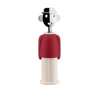 Alessandro M. Tire-bouchon rouge et blanc Alessi - 8003299920709