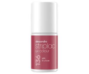Alessandro Ongles Striplac-UV-ColourUV Nagellack 136 Yes it's Love 6,5 ml