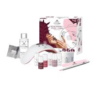 alessandro Set Vernis UV Striplac Deluxe, Lampe LED, 4 Couleurs, Blanc