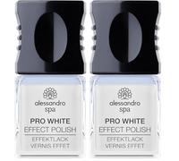 Alessandro Spa Pro White Original Vernis Effet Éclaircissant 10 ml (Lot de 2)