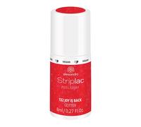 Alessandro - Striplac Peel Or Soak Joy Is Back Glitter 8 Ml Vernis Semi-Permanent Led Longue Tenuestriplac Striplac Peel Or Soak Joy Is Back Glitter 8 Ml