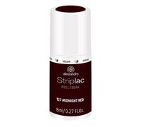 Alessandro - Striplac Peel Or Soak Midnight Red 8ml Vernis Semi-Permanent Led Longue Tenuestriplac Striplac Peel Or Soak Midnight Red 8ml