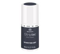 Alessandro - Striplac Peel Or Soak New York Grey 8 Ml Vernis Semi-Permanent Led Longue Tenuestriplac Striplac Peel Or Soak New York Grey 8 Ml