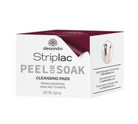 Alessandro - Striplac Peel Or Soak Pads Nettoyants Ongles 50 Pcs Cotons Nettoyants Pour Naturels Et Top Coat Striplac Peel Or Soak Pads Nettoyants Ongles 50 Pcs 50 Un