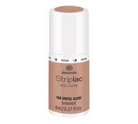 Alessandro - Striplac Peel Or Soak Sinful Glow Shimmer 8 Ml Vernis Semi-Permanent Led Longue Tenuestriplac Striplac Peel Or Soak Sinful Glow Shimmer 8 Ml