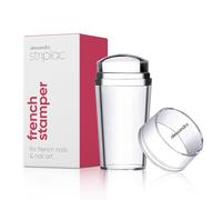 alessandro Striplac Tampon à ongles en silicone pour manucure française et nail art - Application facile et précise - Pour faire soi-même les ongles