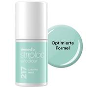 alessandro Striplac UV-Nagellack Creamy Mint - Deckend & Kratzfest bis zu 15 Tage - Leichtes Auftragen - Schonende Abziehtechnologie - Vegan - Pastell-Grün, 6,5ml