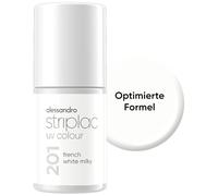 Alessandro Ongles Striplac UV Colour UV Nagellack 201 French White Milky 6,5 ml