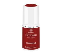 alessandro Striplac UV-Nagellack Lipstick Red - Schonend und langanhaltend - Einfache Entfernung dank Peel-Off-Technologie - Vegan und tierversuchsfrei - 8 ml