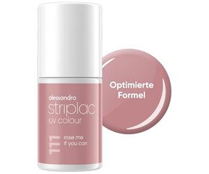 alessandro Striplac UV-Nagellack Rose Me If You Can - Deckend & Kratzfest bis zu 15 Tage - Leichtes Auftragen - Schonende Abziehtechnologie - Vegan - Rosa, Nude, 6,5ml