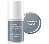 alessandro Striplac UV-Nagellack Snowman's Blessing - Deckend & Kratzfest bis zu 15 Tage - Leichtes Auftragen - Schonende Abziehtechnologie - Vegan - Blau, 6,5ml