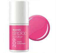alessandro Striplac UV-Nagellack Sweet Watermelon - Deckend & Kratzfest bis zu 15 Tage - Leichtes Auftragen - Schonende Abziehtechnologie - Vegan - Pink, 6,5ml