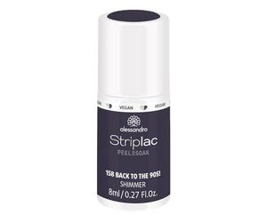 alessandro Striplac - Vernis à ongles UV Back to the 90's! - Délicat et durable - Facile à enlever grâce à la technologie Peel-Off - Vegan et sans cruauté envers les animaux - 8 ml