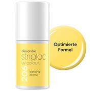 alessandro Striplac Vernis à ongles UV Banana Drama - Opaque et résistant aux rayures jusqu'à 15 jours - Application facile - Technologie de retrait douce - Vegan - Gelb, 6,5ml