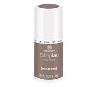 alessandro Striplac - Vernis à ongles UV - Blanc plat - Doux et durable - Facile à enlever grâce à la technologie Peel-Off - Vegan et sans cruauté envers les animaux - 8 ml