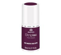 alessandro Striplac - Vernis à ongles UV Worth the Hype - Doux et durable - Facile à enlever grâce à la technologie Peel-Off - Vegan et sans cruauté envers les animaux - 8 ml