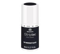 Alessandro Vernis À Ongles Led Striplac Peel/Soak Midnight Black 48-119