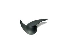 Alessi 05 G Walter Wayle Ii Horloge Murale en Abs, Gris, Mouvement Au Quartz