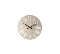 Alessi 12 G Firenze Horloge Murale en Abs, Gris, Mouvement Au Quartz