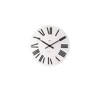 Alessi 12 W Firenze Horloge Murale en Abs, Blanc, Mouvement Au Quartz
