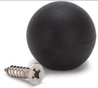 Alessi - 24006 - A9095/3 B Bouton Noir + vis
