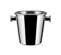 Alessi 5051 Seau à Glace avec Poignées et Grille en Acier Inoxydable 18/10 Extérieur Brillant, Intérieur Satiné